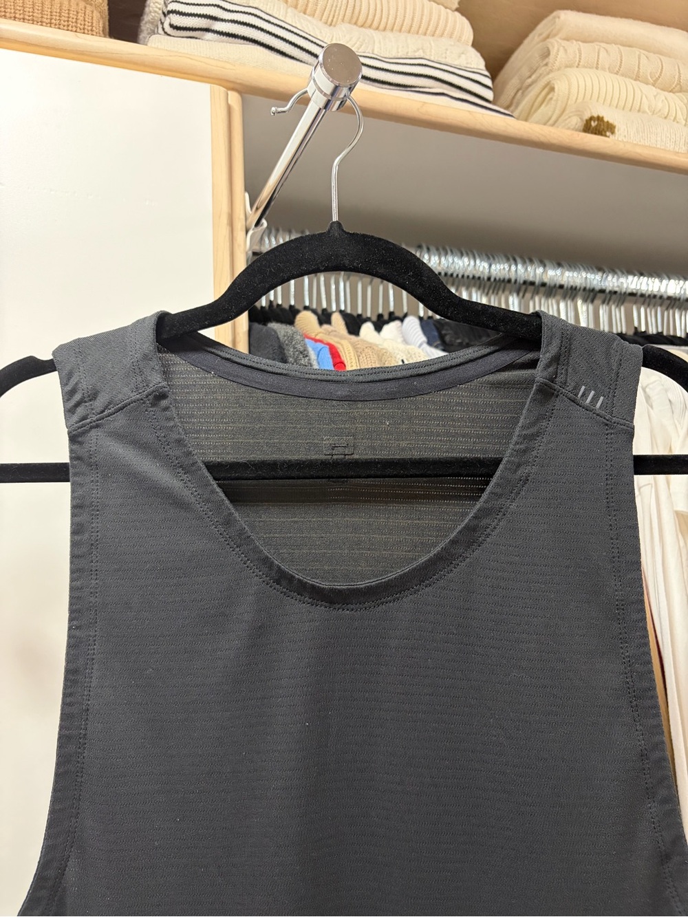 Lululemon Men's Black Performance Tank Top - Picture 2 of 4